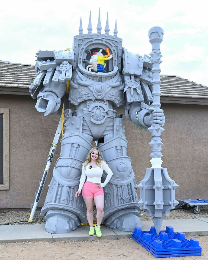 "Fully 3D Printed Life-Size Horus"