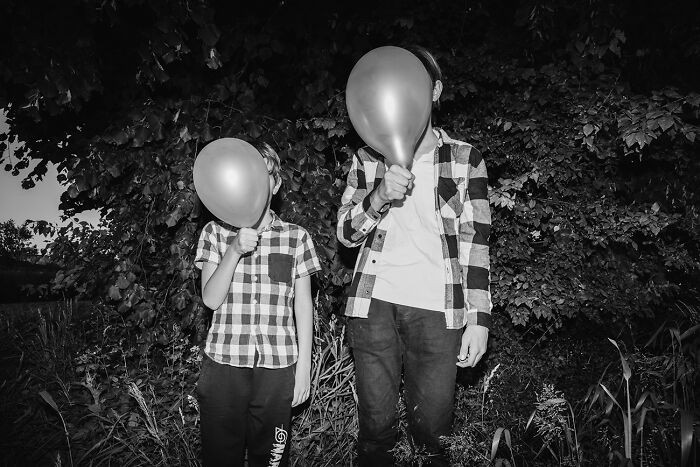 Two Brothers, Different Yet Alike From The Series 'About Brothers' By Lera Zilbershtein