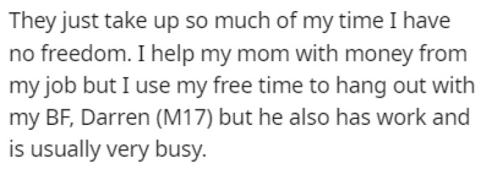 OP feels like she has no free time because of the dogs