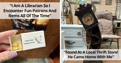 Unique And Quirky Treasures - 40 People Share Their Most Surprising Thrift Store Finds