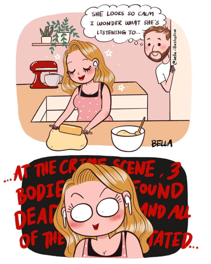 13. True crime podcast