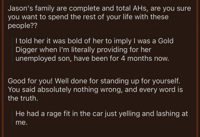 There's nothing wrong with standing up for yourself.