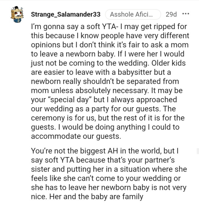 A new born baby should not be separated from the mom unless it is absolutely necessary