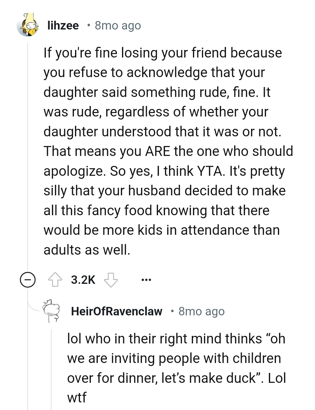 The comments roll in...