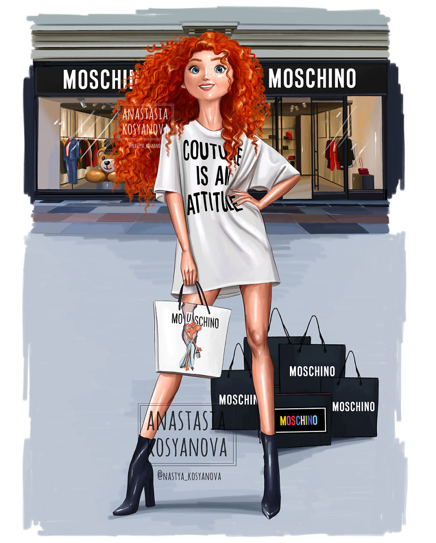 7. Merida - Moschino