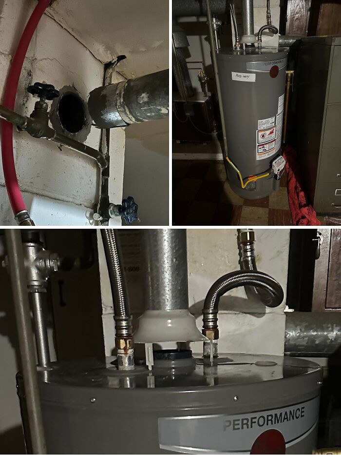 "Landlord Self-Installed Water Heater"
