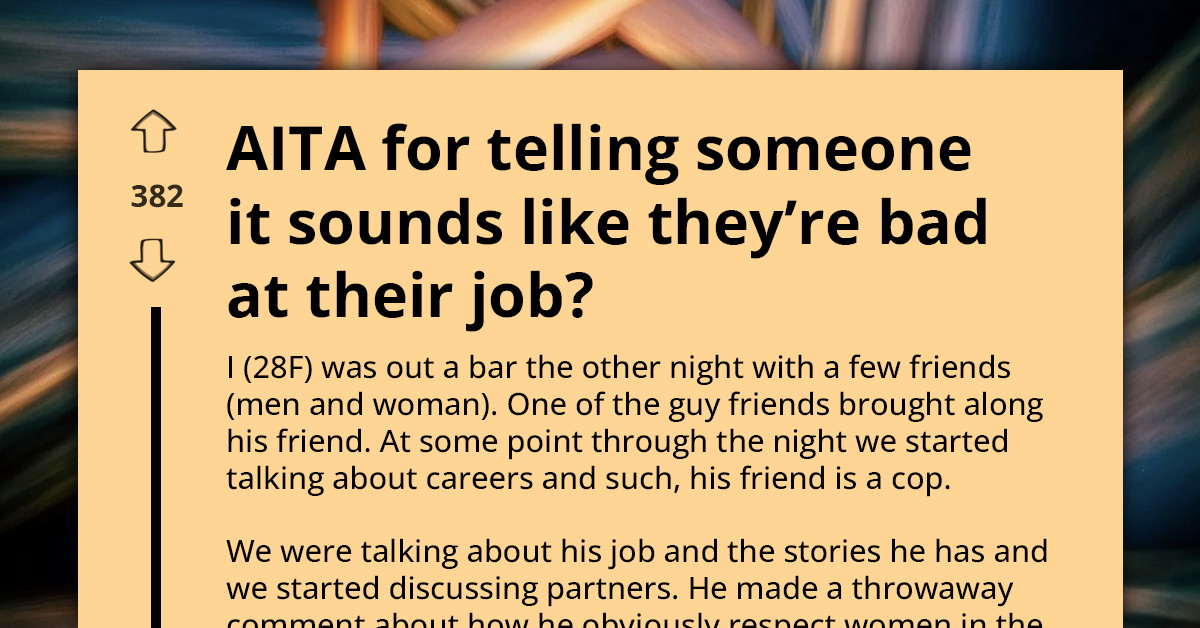 Woman Calls Out Cop For Bias After He Admits Trusting Male Colleagues More