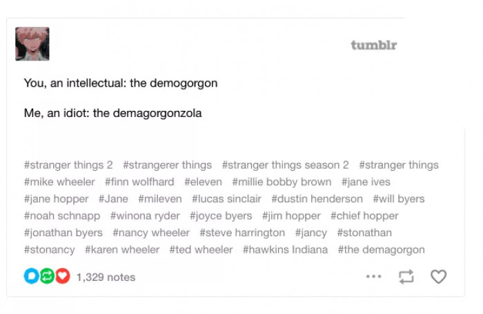 26. The Demagorgonzola.