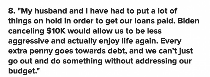 It would mean less penny-pinching and actually enjoying life.