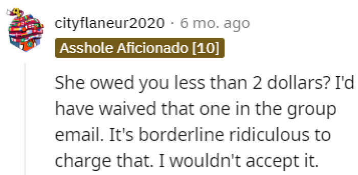 A ridiculous amount to charge