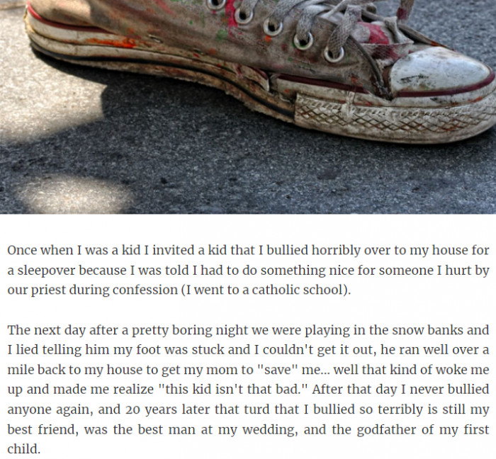 2. Bullying is never the solution