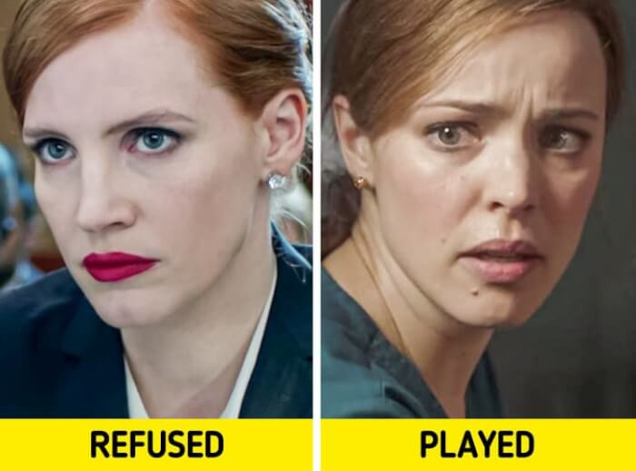 9. Christine Palmer: Jessica Chastain – Rachel McAdams