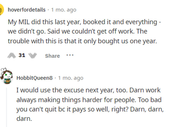 People were even sharing their own similar experiences in the comments.