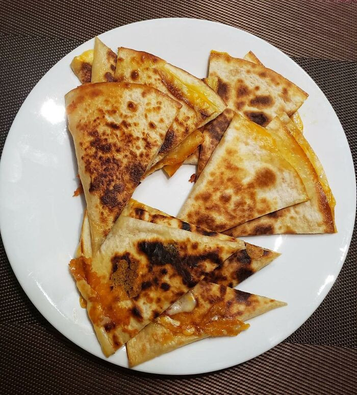 Quesadillas are the ultimate easy meal.