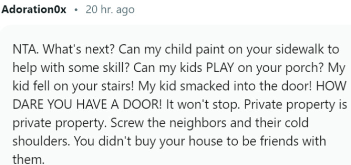 Asserting Boundaries and Prioritizing Private Property Rights