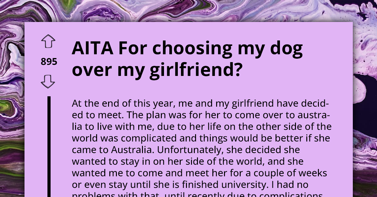 Two-Year Relationship Left Hanging By Thread After Redditor Reveals They’d Rather Lose Their Girlfriend Than Their Dog
