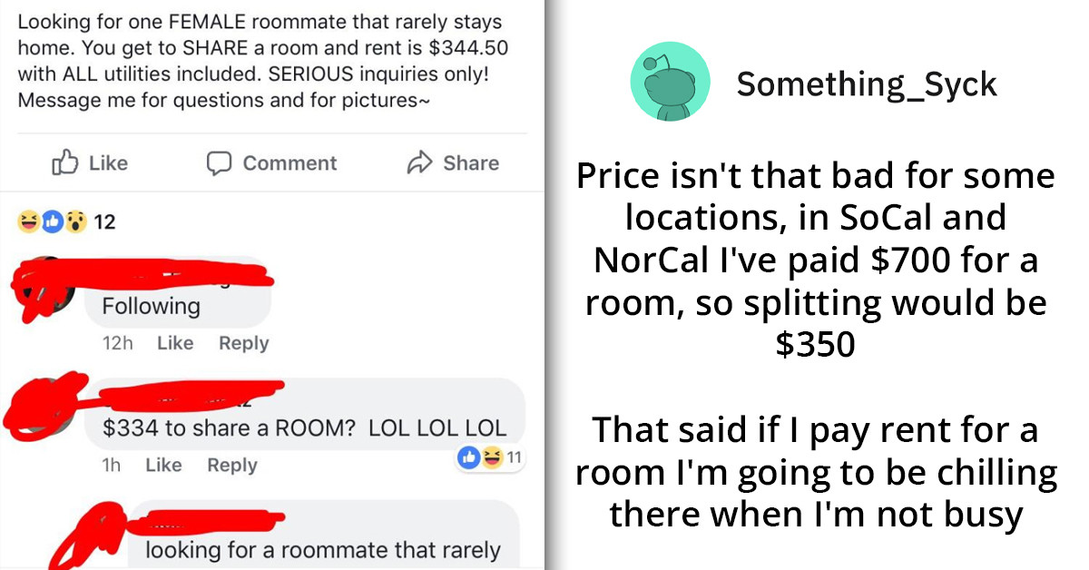 Person Looking For Roommate Who Will Pay Rent Regularly, But Never Be Home