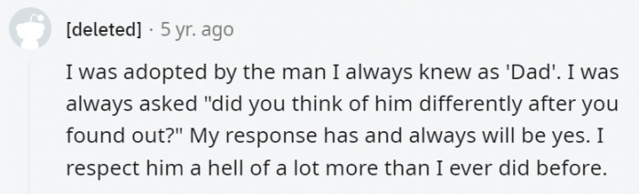 1. This is the sweetest response to this kind of secret