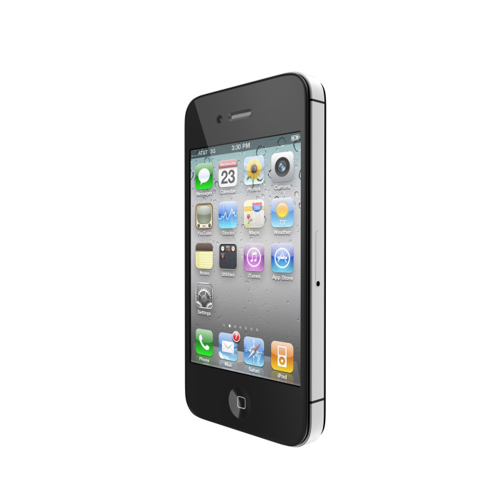 iPhone 4 smartphone displayed as a nostalgic icon in tech history