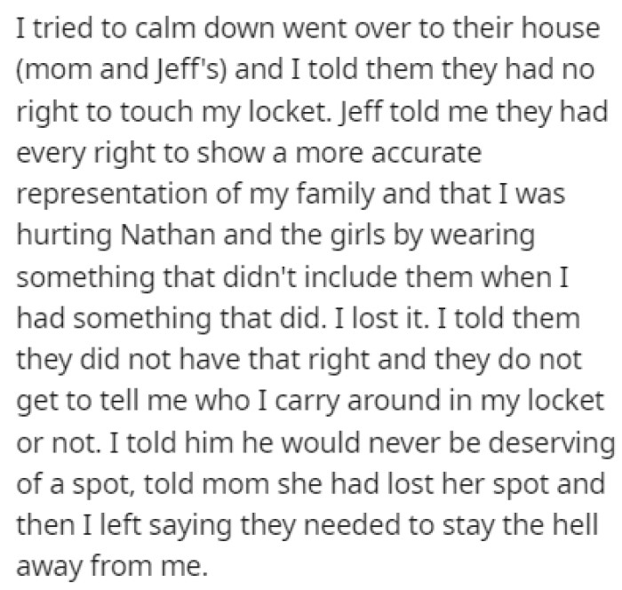 OP Was Furious and Went Over to Their Mom's House
