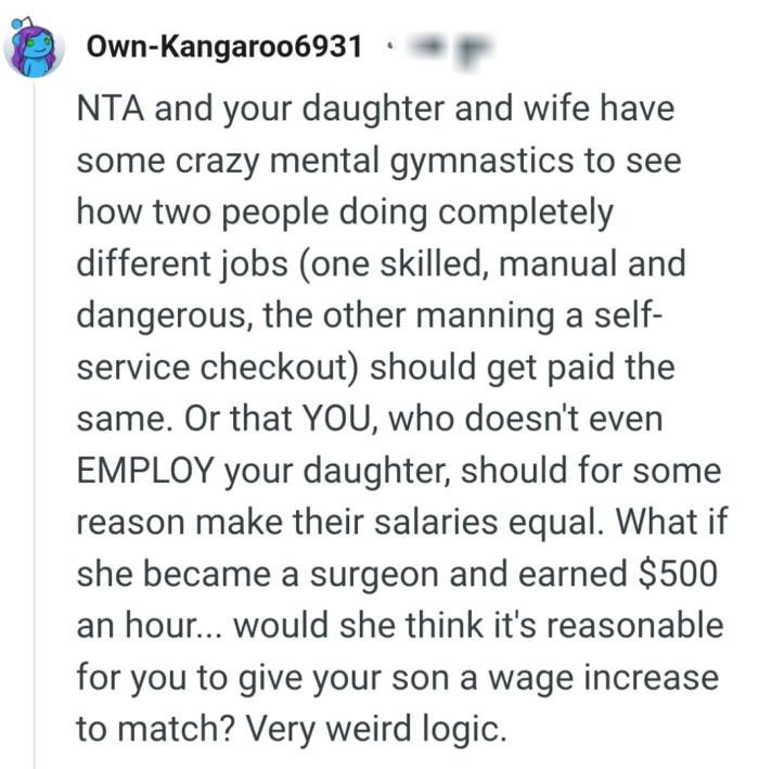 Crazy mental gymnastics