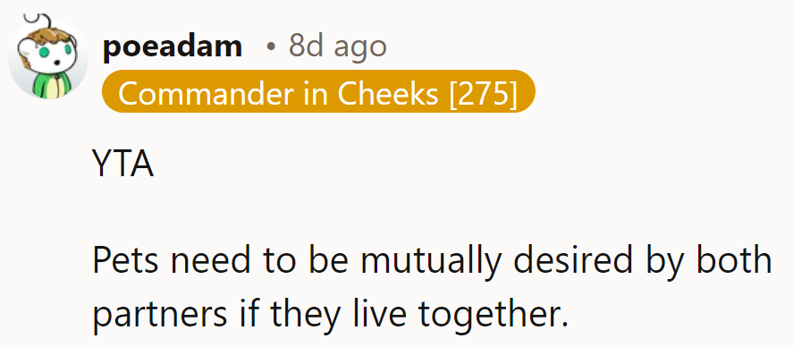 Mutual purr-suasion keeps the peace.