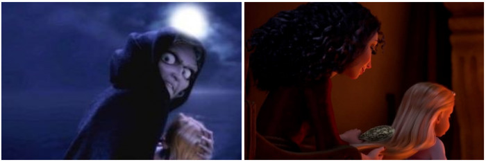 18. Sometimes, Disney shows how merciless a woman can be. Just to stay young forever, Mother Gothel took an innocent baby and put her in a tower solely for the sake of her beauty.