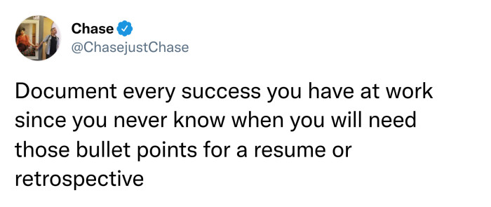 26. Document your every success