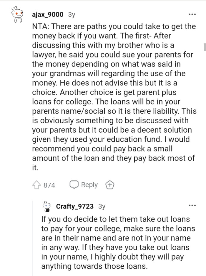 There are paths the OP could take to get back her money