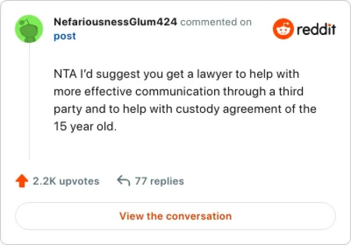 Getting a lawyer...