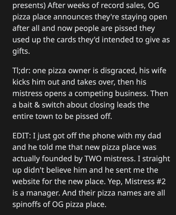 I would watch the hell out of this if they ever make it a movie or a limited series