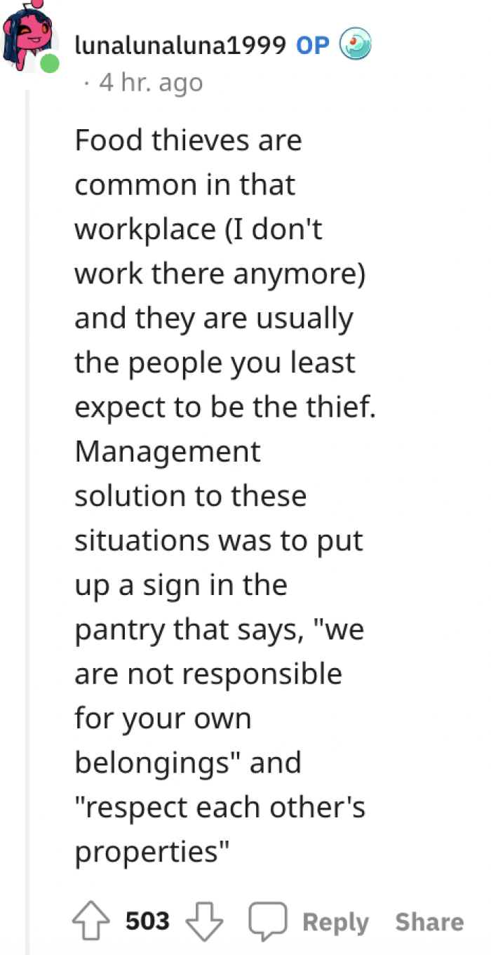 She gave us a little update on how the company decided to handle this, but obviously, this wasn't the right way.