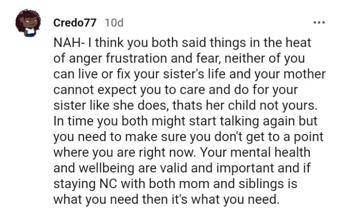Your mental health and well-being are valid and important