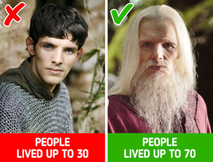 4. Although it was generally believed that people born in the Middle Ages would only survive until their 30s, this was not always the case.