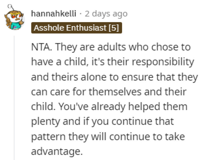 Can't let them take advantage