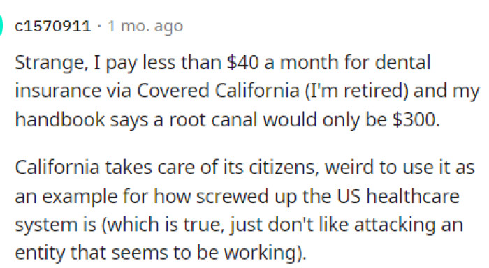 Some people vouched for their states in the comments and explained that oftentimes the US is grouped into one category, but some states look out for their residents.