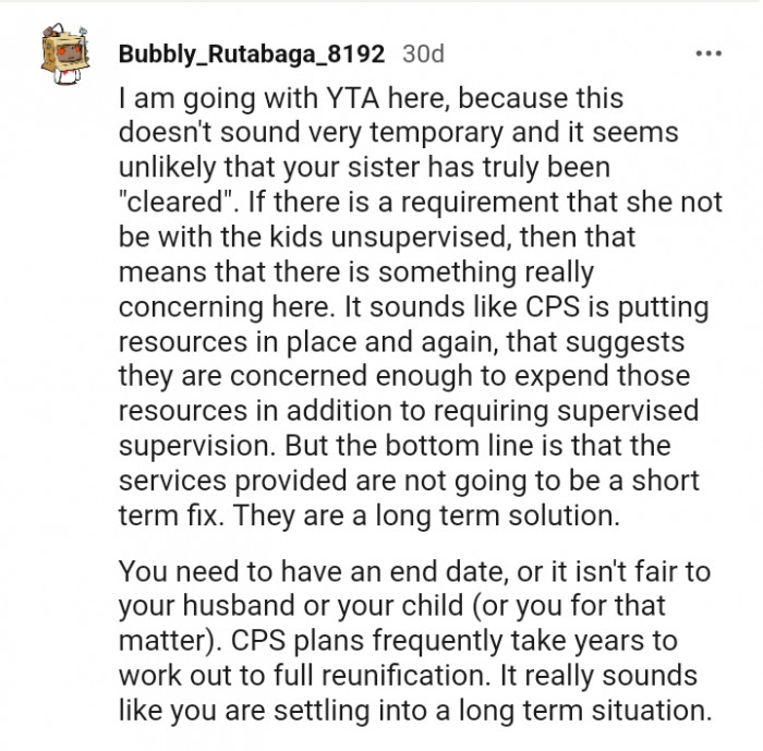 It sounds like CPS is putting resources in place.