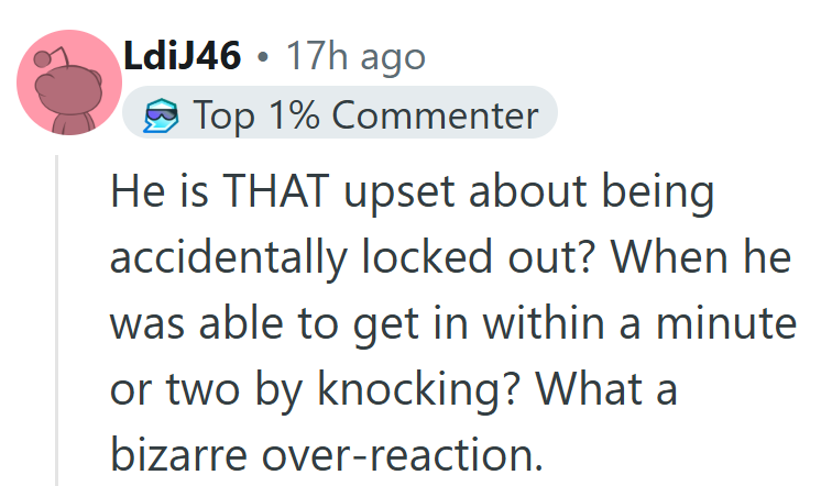 One knock, one minute, one full-blown crisis!