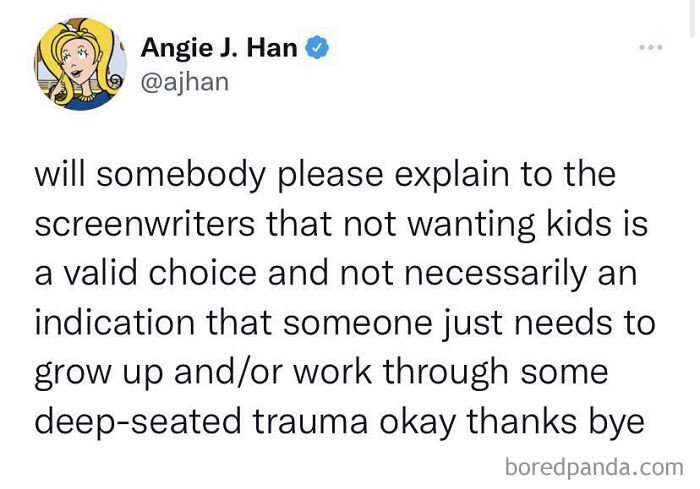 37. Not Wanting Kids Is A Valid Choice