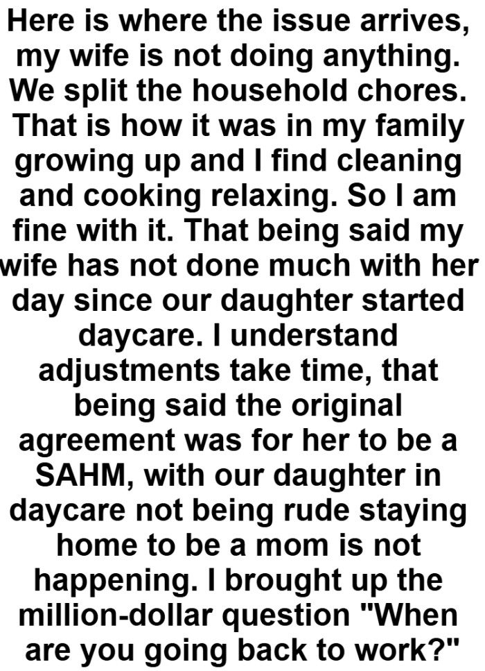 This is when he gets into the details of their argument and how the conversation went.