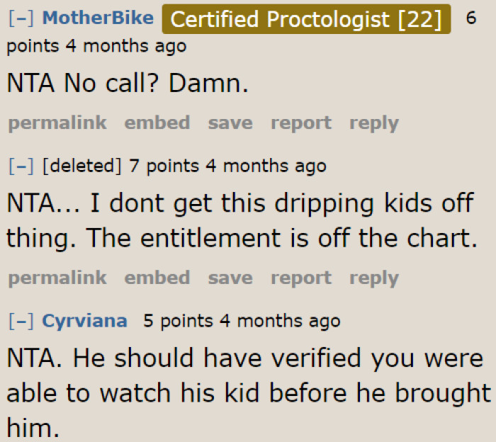 The brother didn't even bother calling the OP, making him even more of an a-hole.