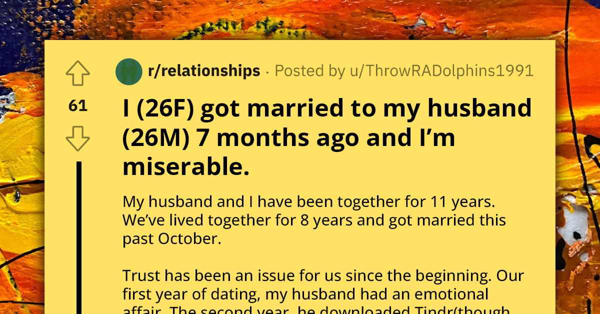 Woman Contemplates Divorce Just Seven Months Into Marriage, Despite An 11-Year Relationship Before