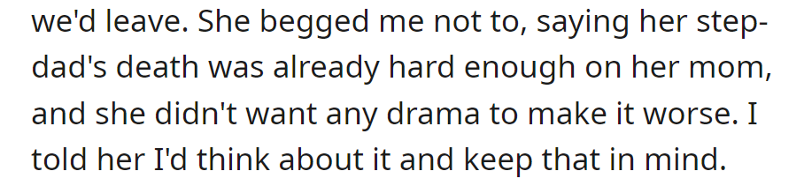 Isa asks him not to bring Luna to the funeral, worried about causing drama for her grieving mom. He agrees to consider her request.