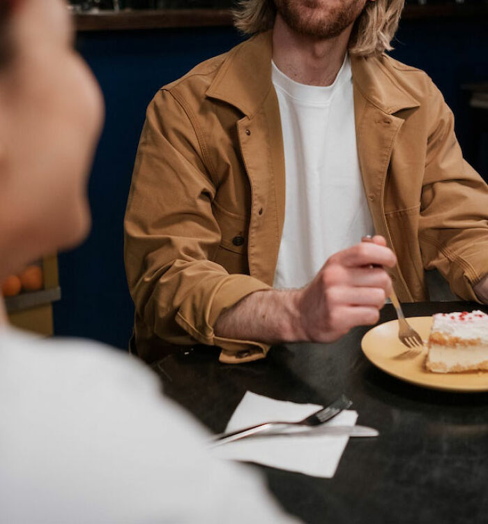 18. Apparently, if you order dessert, you’re not a real man. My triple chocolate cheesecake would disagree with you.