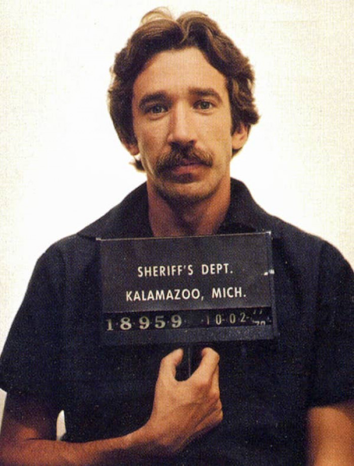 5. Tim Allen was arrested in 1978 for cocaine possession and served two years in jail.