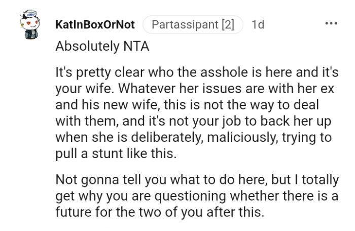 This is not the way to deal with them