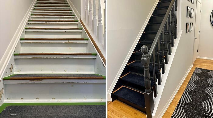 "Thoughts On This Staircase/Railing Update/Refresh?"