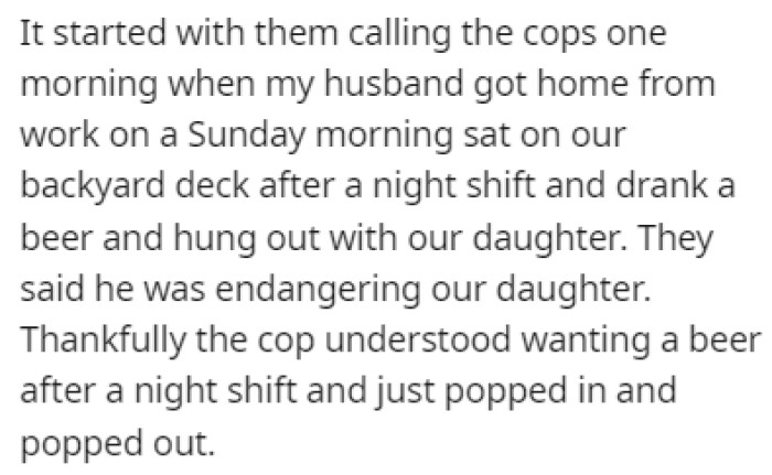 It started with a call to the police on a Sunday morning