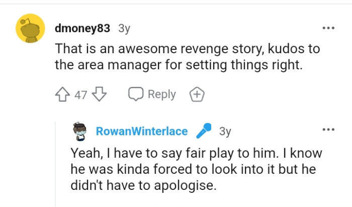 This Redditor believes that this revenge story is awesome