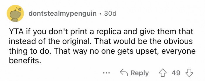 7. This would be the safest thing to do for everyone.